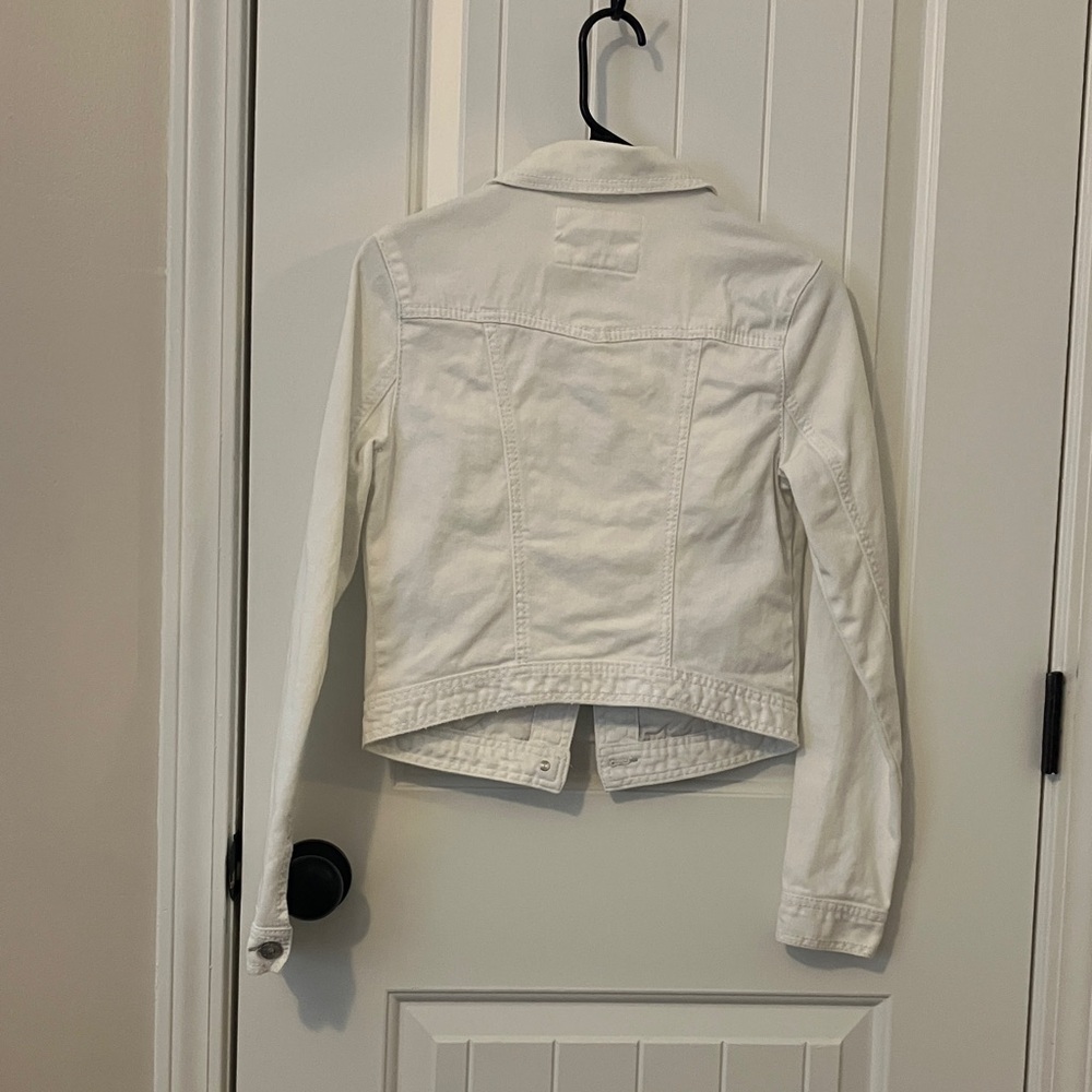 Vanity White Jean Jacket - Picture 3 of 4